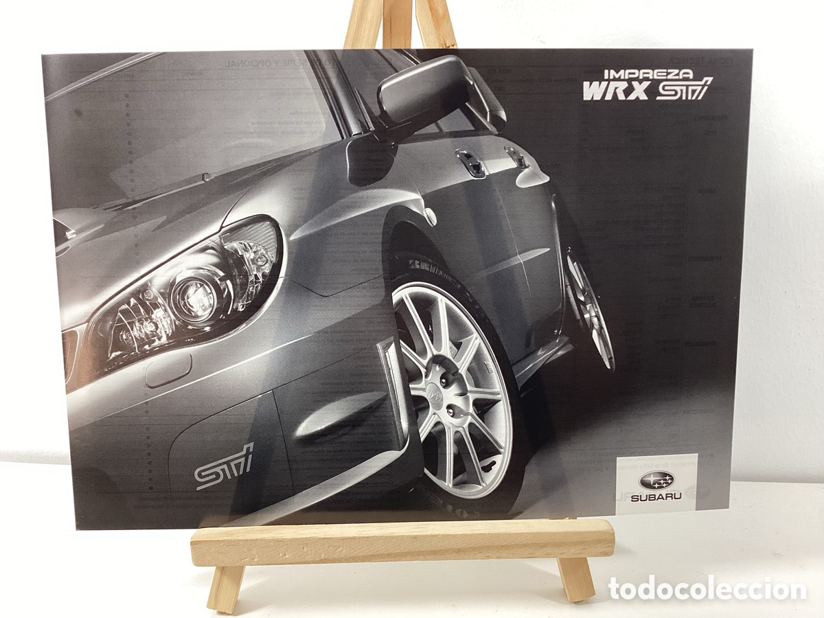 Coches y Motocicletas: Folleto Subaru Impreza WRX STI 2006 caracteristicas tecnicas sales brochure en espa&ntilde;ol