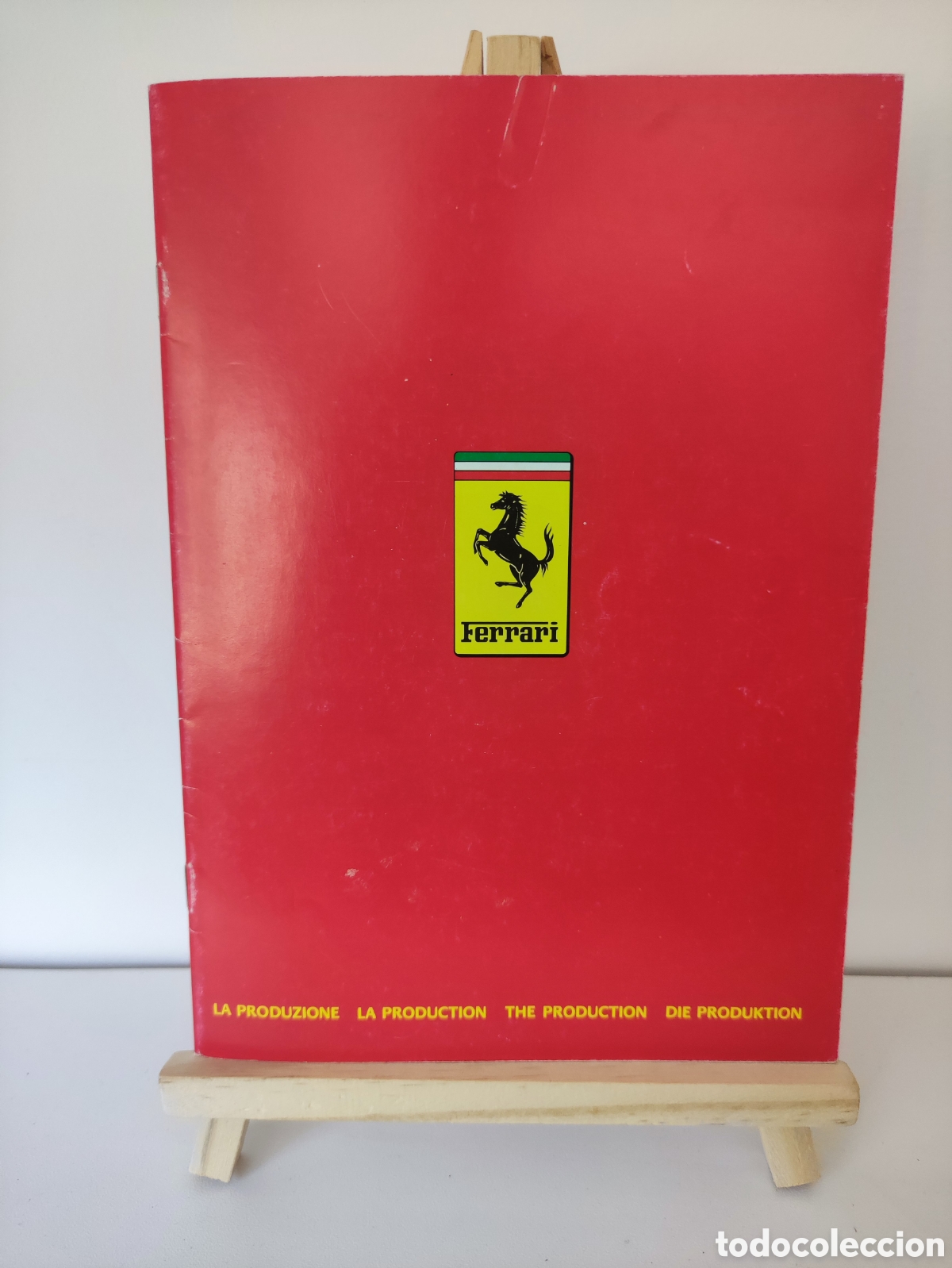 Coches y Motocicletas: Catalogo gama Ferrari 1983 sales brochure 208 308 Mondial BB512