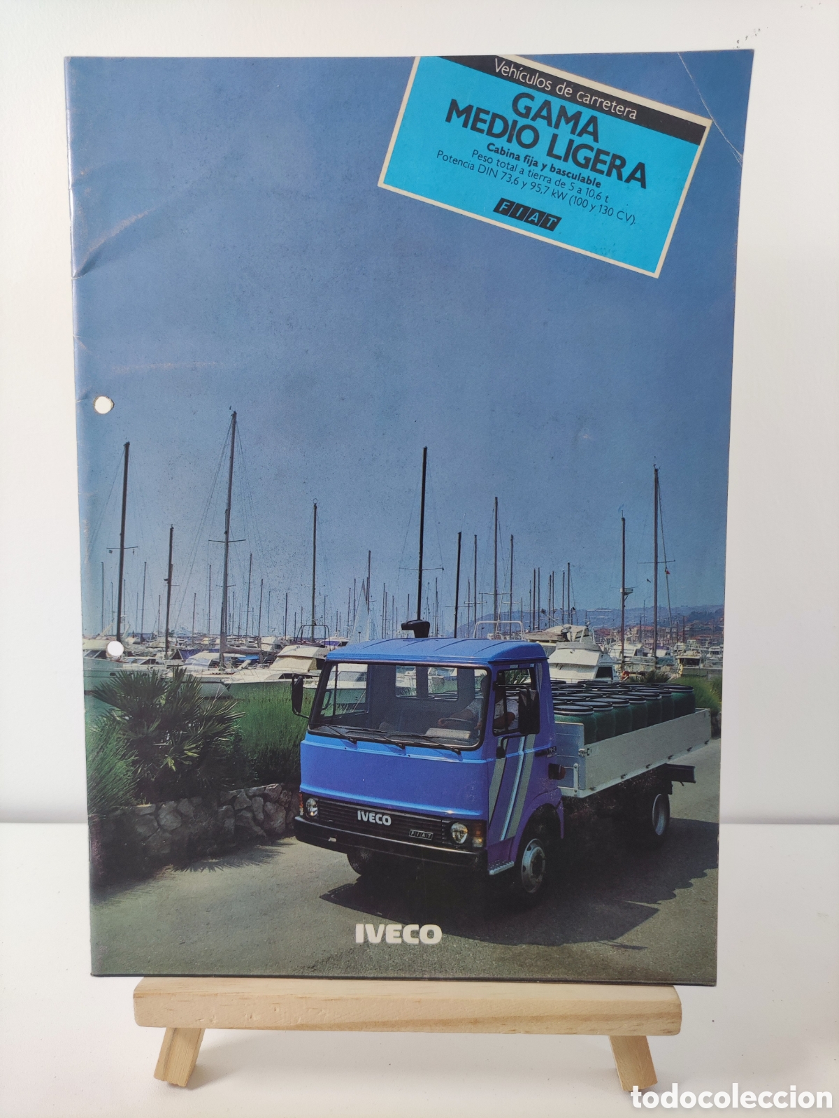 Coches y Motocicletas: Catalogo Fiat Iveco cami&oacute;n y furgoneta 1982 sales brochure en espa&ntilde;ol