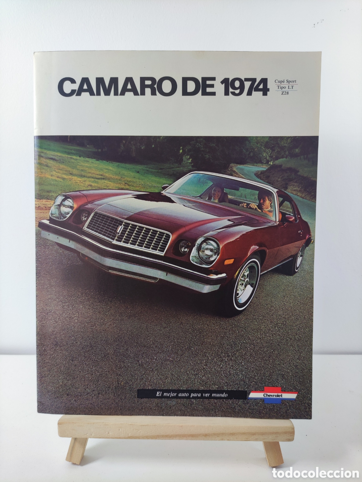 Coches y Motocicletas: Catalogo Chevrolet Camaro 1974 sales brochure en espa&ntilde;ol