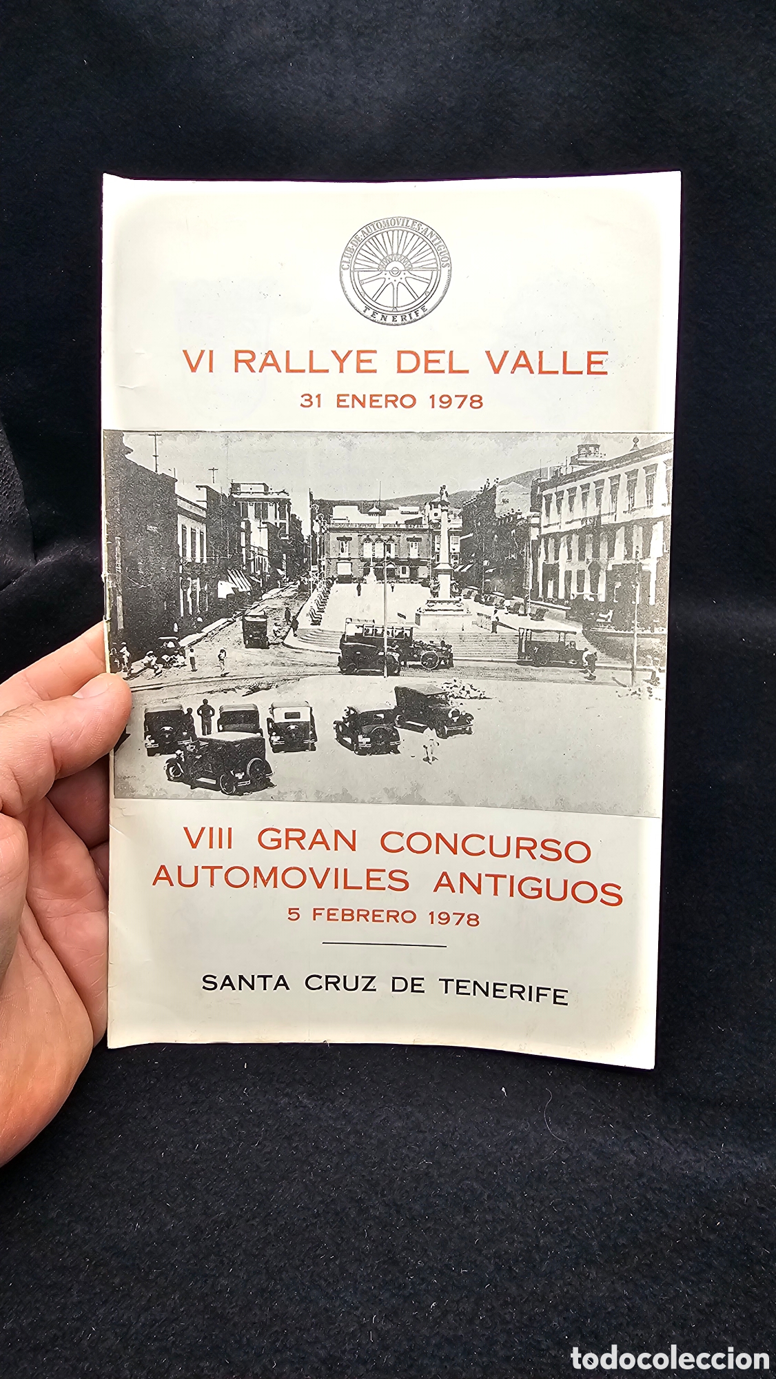 Coches y Motocicletas: Programa 1978 de rallye y coches antiguos en Tenerife