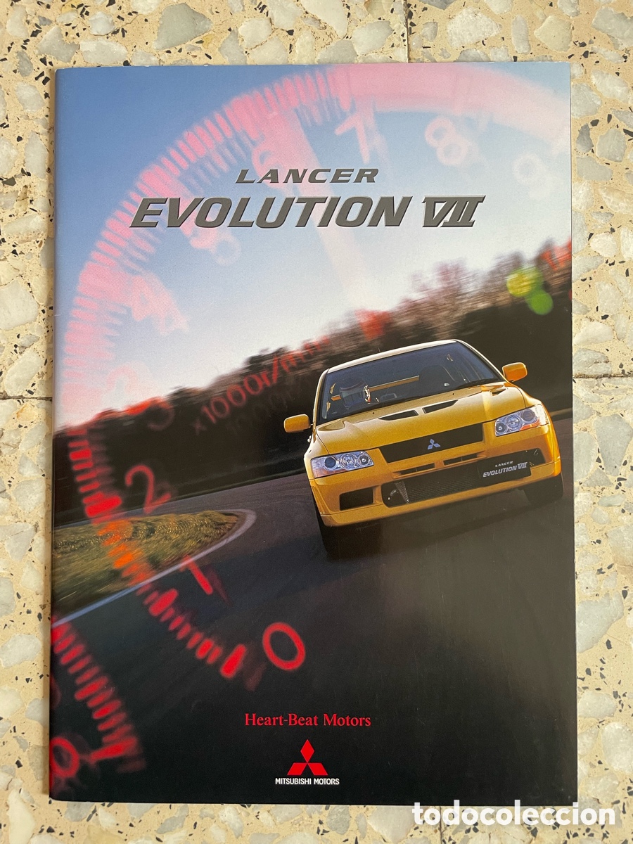 Coches y Motocicletas: Cat&aacute;logo Mitsubishi Evolution VII / En japon&eacute;s
