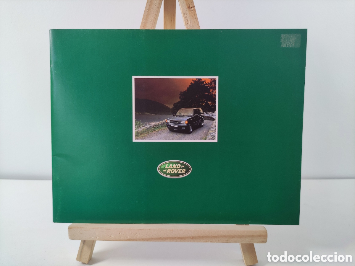 Coches y Motocicletas: Catalogo gama Land Rover Defender - Discovery - Range Rover en alem&aacute;n sales brochure