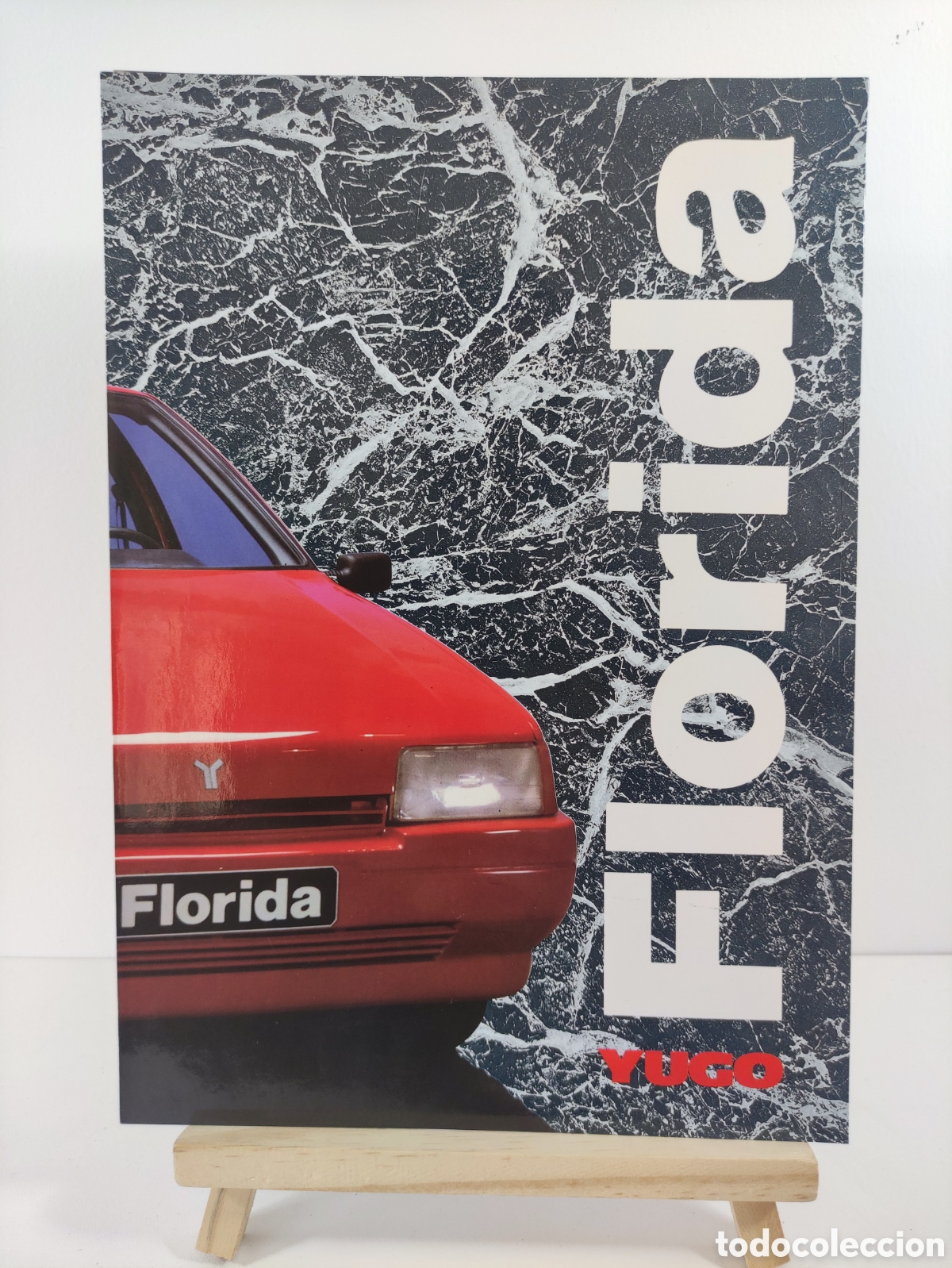 Coches y Motocicletas: Catalogo Yugo Florida 1988 sales brochure en espa&ntilde;ol muy raro