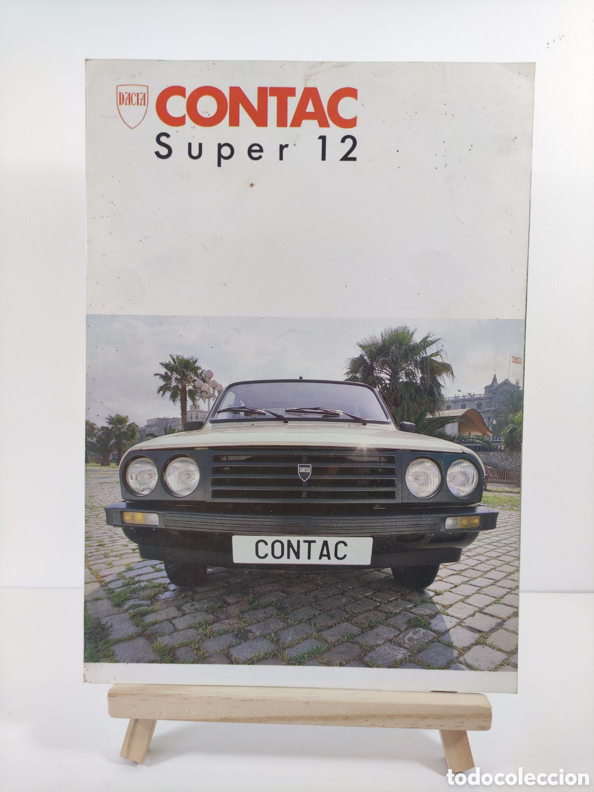 Coches y Motocicletas: Raro catalogo Dacia Contac Super 12 sales brochure en espa&ntilde;ol Renault 12