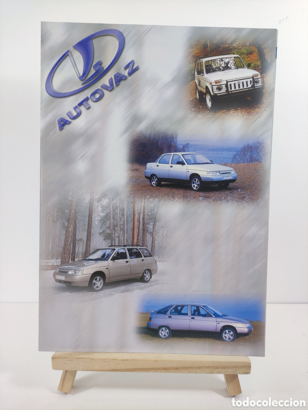 Coches y Motocicletas: Catalogo gama Autovaz 110 - 111 - 112 - 214 4x4 (lada niva) sales brochure en espa&ntilde;ol