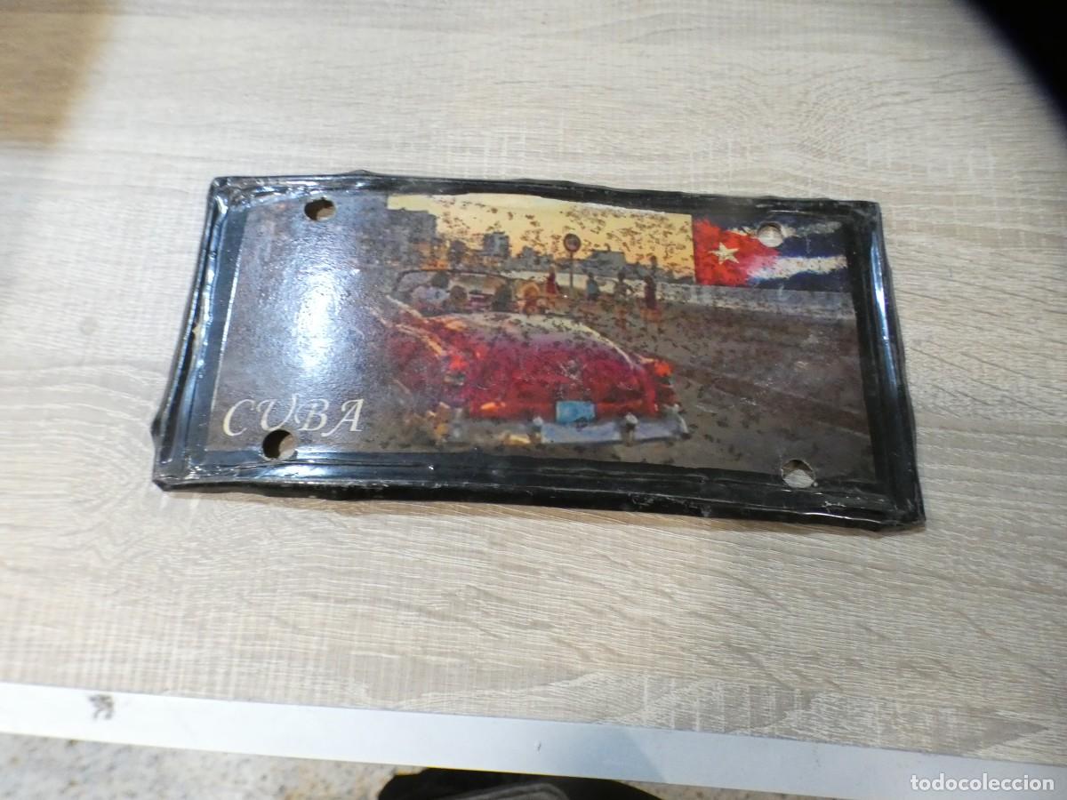 Coches y motocicletas: ARKANSAS1980 CHAPA METALICA NO ES ANTIGUA COCHE A&Ntilde;OS 50 EN CUBA
