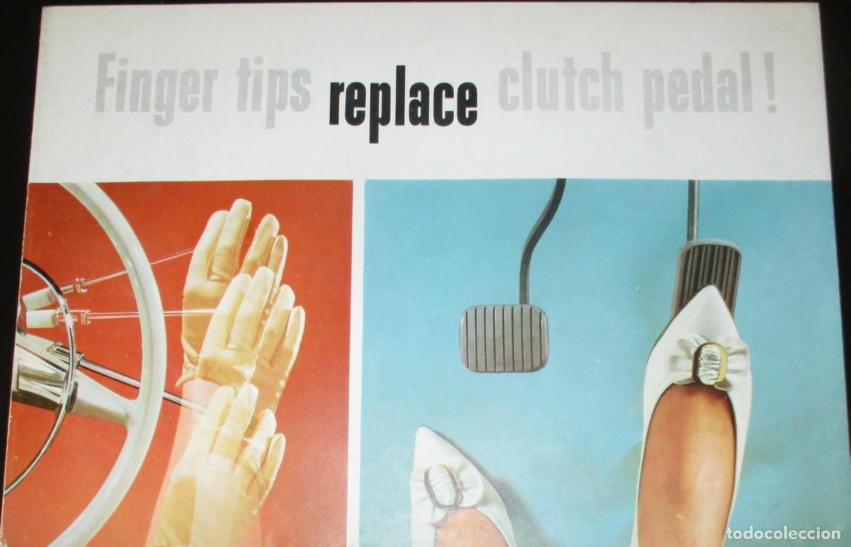 Coches y Motocicletas: OPEL. CAT&Aacute;LOGO DEL SISTEMA OLYMAT DE EMBRAGUE MANUAL ORIGINAL DE 1962.