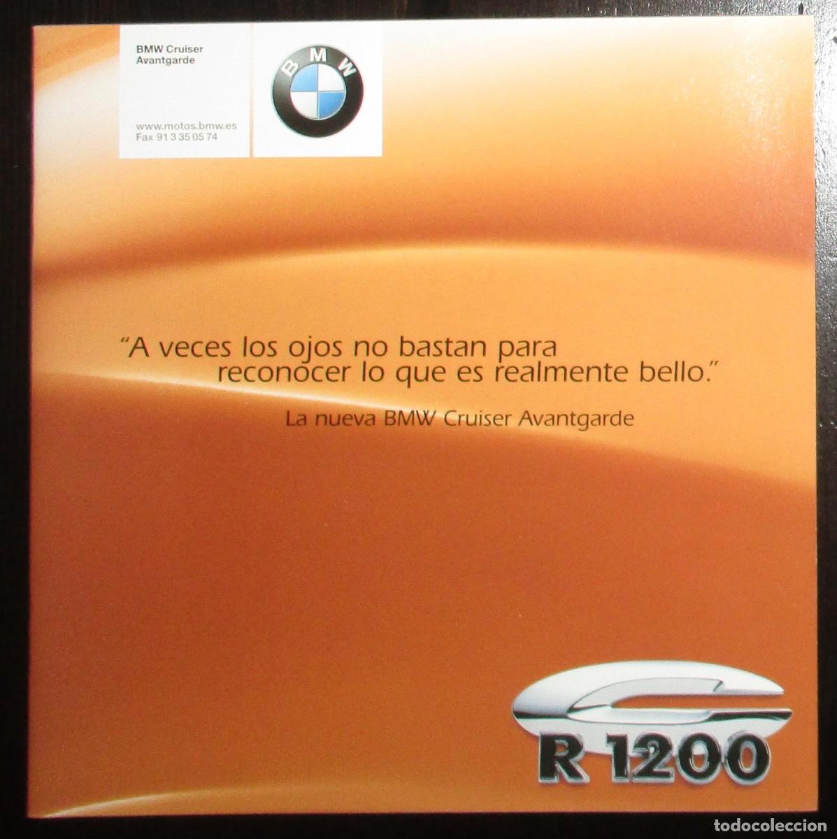Coches y Motocicletas: CAT&Aacute;LOGO DE MOTOS BMW CRUISER AVANTGARDE R 850 Y 1200 C. ORIGINAL DE 1999 EN ESPA&Ntilde;OL.