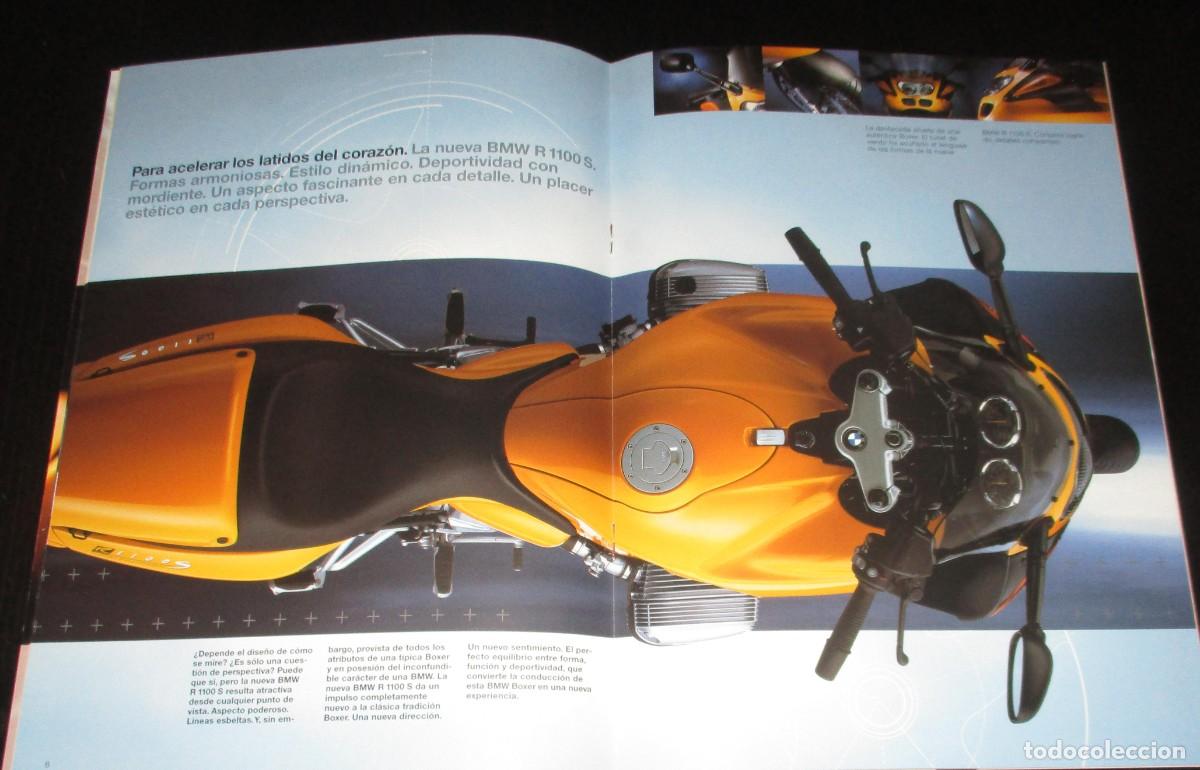 Coches y Motocicletas: CAT&Aacute;LOGO DE MOTOS BMW - R 1100 S BOXER SPORT. ORIGINAL DE 1998. EN ESPA&Ntilde;OL.