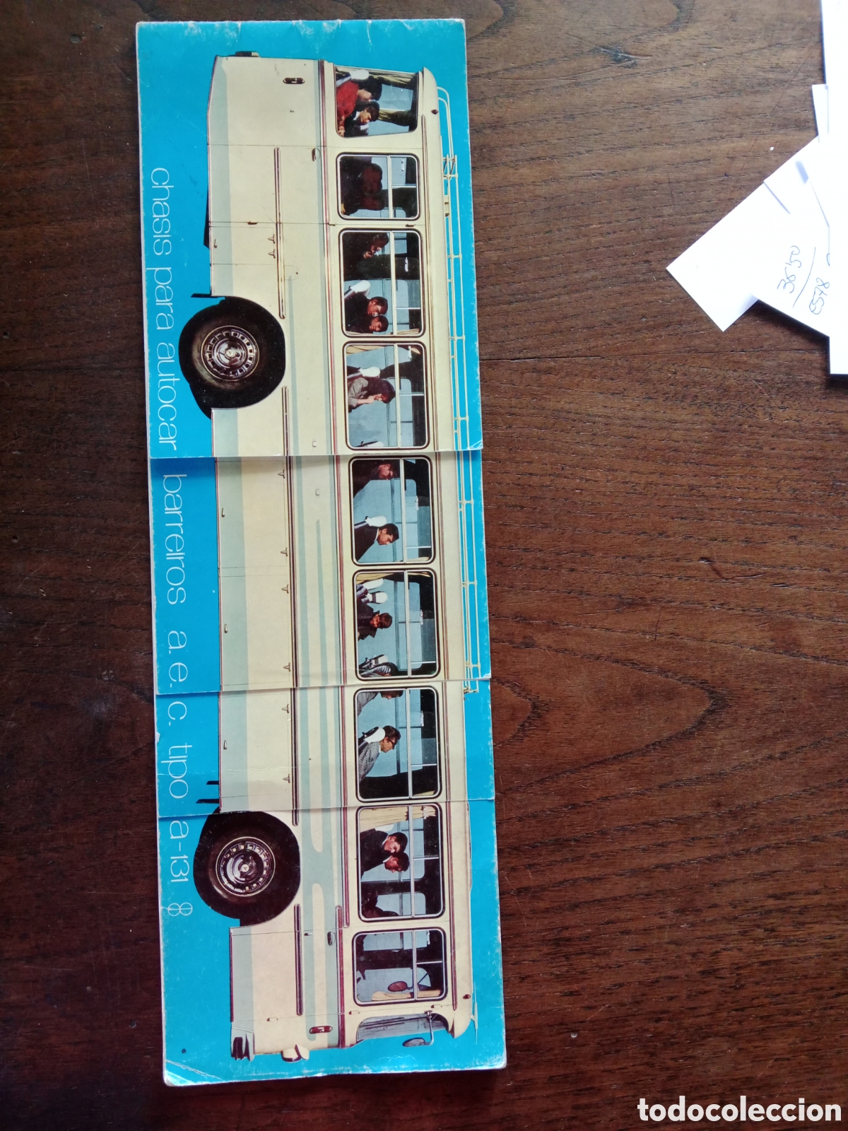 Coches y Motocicletas: Cat&aacute;logo autob&uacute;s Barreiros Aec A 131