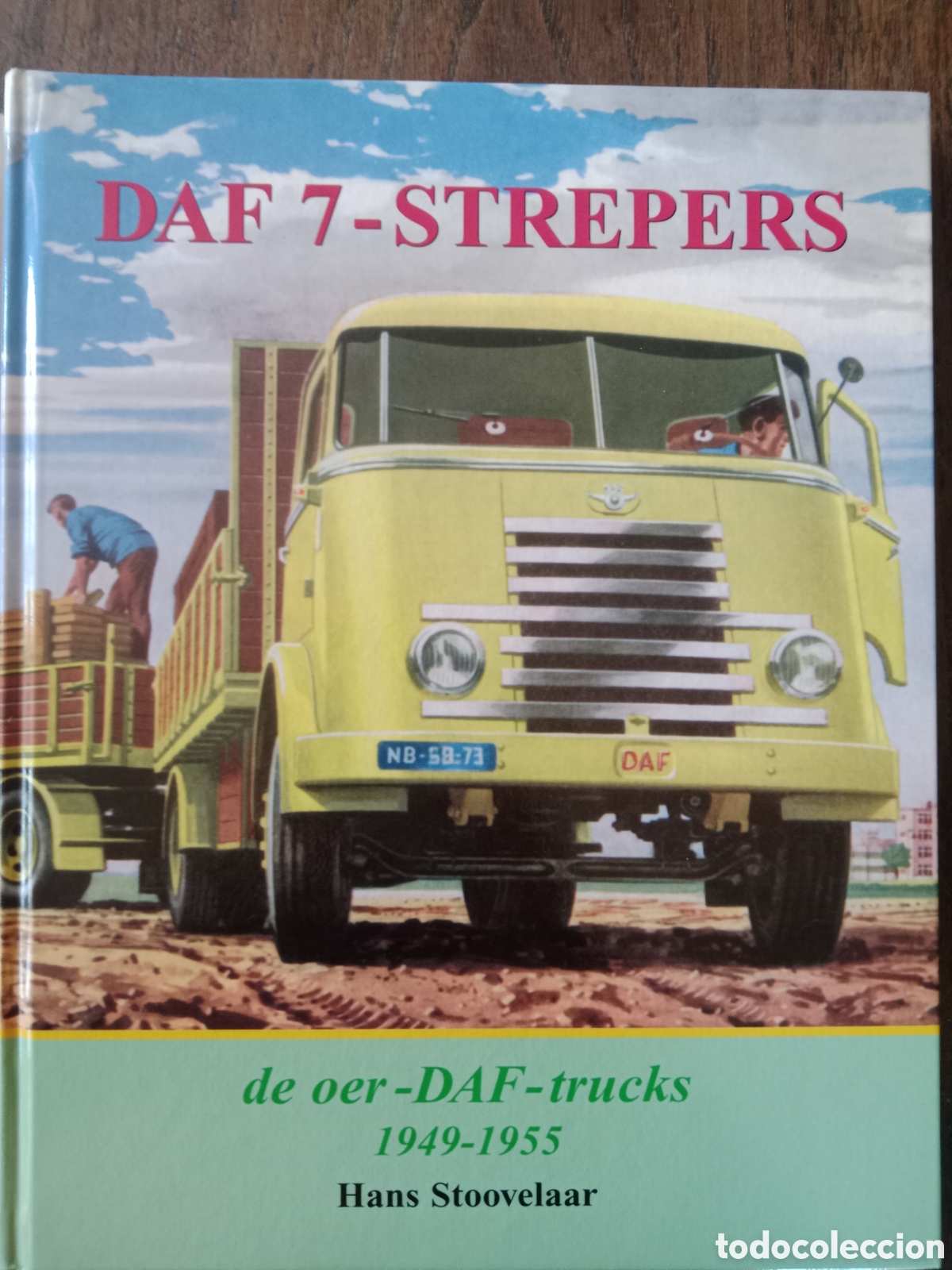 Coches y Motocicletas: Libro cami&oacute;n daf 1949 a 1955