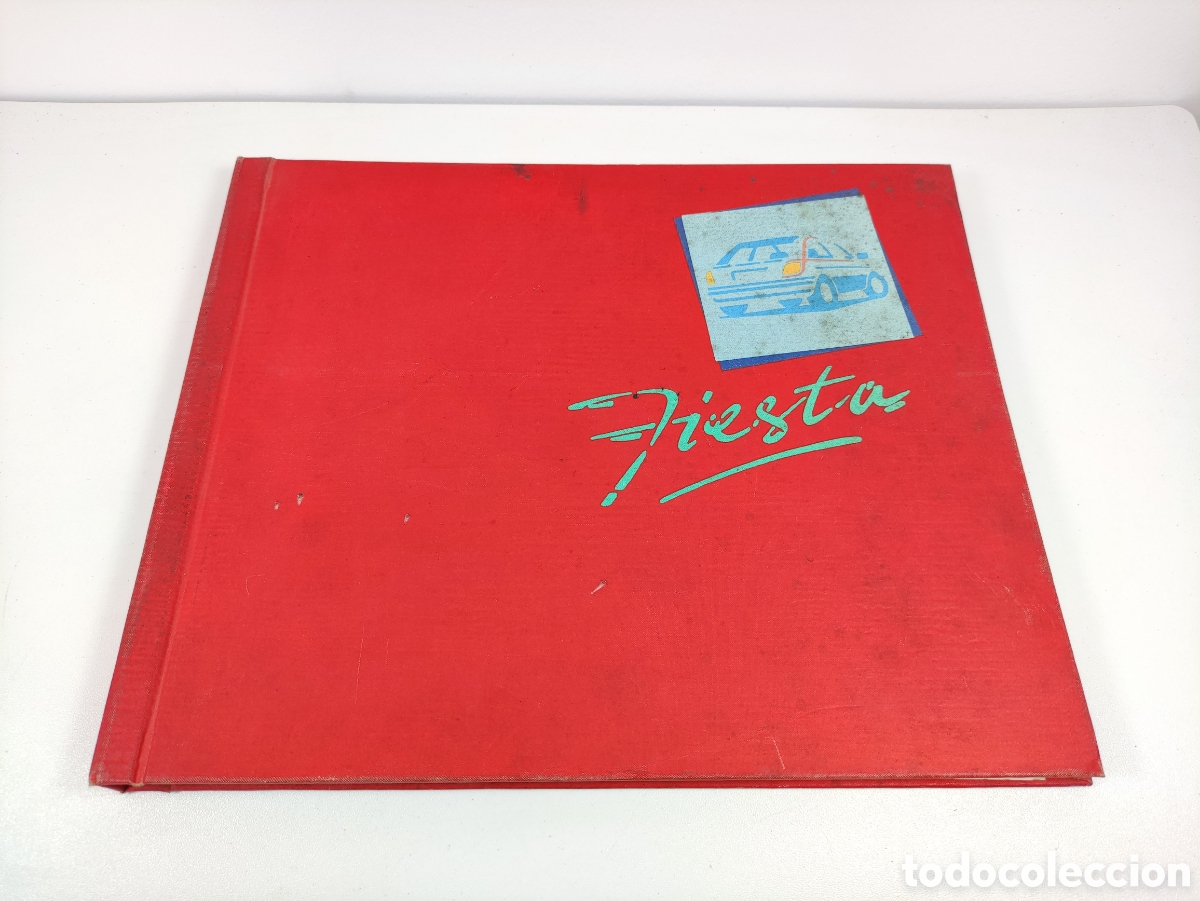 Coches y Motocicletas: Libro catalogo de presentaci&oacute;n gama Ford Fiesta 1989 guia de ventas para concesionario