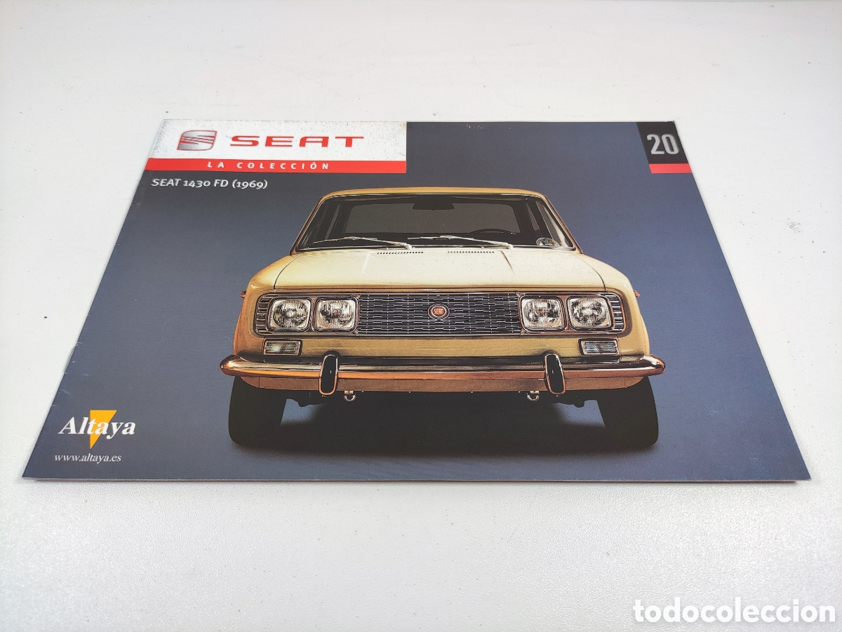 Coches y Motocicletas: Fasc&iacute;culo 20 Seat 1430 FD a&ntilde;o 1969 SEAT la colecci&oacute;n de Altaya