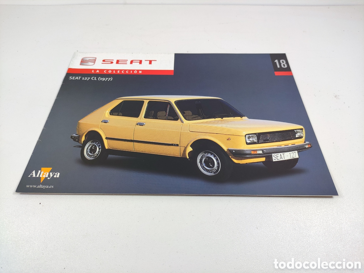 Coches y Motocicletas: Fasc&iacute;culo 18 Seat 127 a&ntilde;o 1977 SEAT la colecci&oacute;n de Altaya