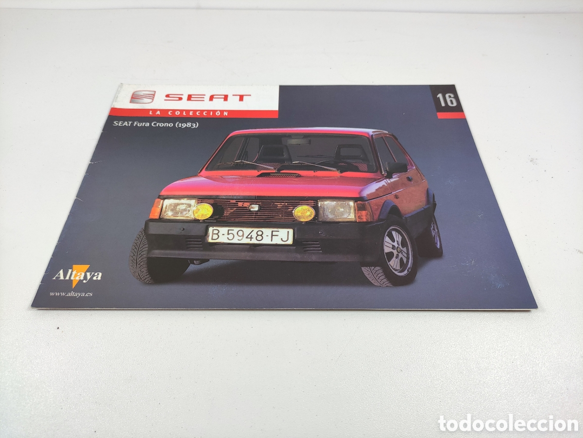 Coches y Motocicletas: Fasc&iacute;culo 16 Seat Fura Crono a&ntilde;o 1983 SEAT la colecci&oacute;n de Altaya