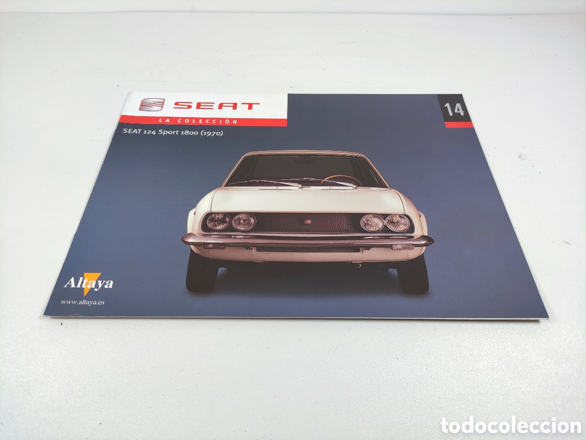 Coches y Motocicletas: Fasc&iacute;culo 14 Seat 124 Sport 1800 a&ntilde;o 1970 SEAT la colecci&oacute;n de Altaya