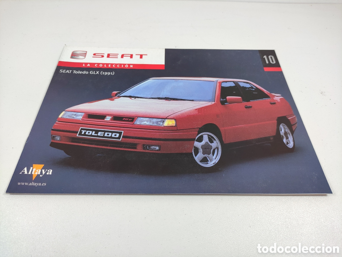 Coches y Motocicletas: Fasc&iacute;culo 10 Seat Toledo GLX a&ntilde;o 1991 SEAT la colecci&oacute;n de Altaya