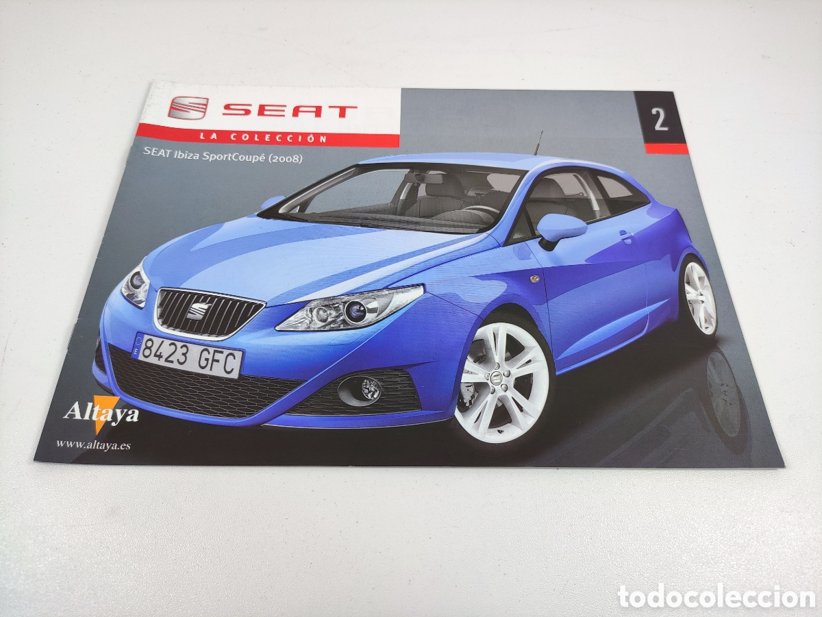 Coches y Motocicletas: Fasc&iacute;culo 2 Seat Ibiza SportCoup&eacute; a&ntilde;o 2008 SEAT la colecci&oacute;n de Altaya
