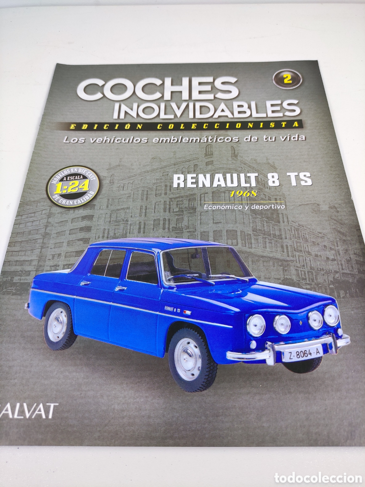 Coches y Motocicletas: Fasc&iacute;culo 2 Renault 8 TS de 1968 coches inolvidables de Salvat