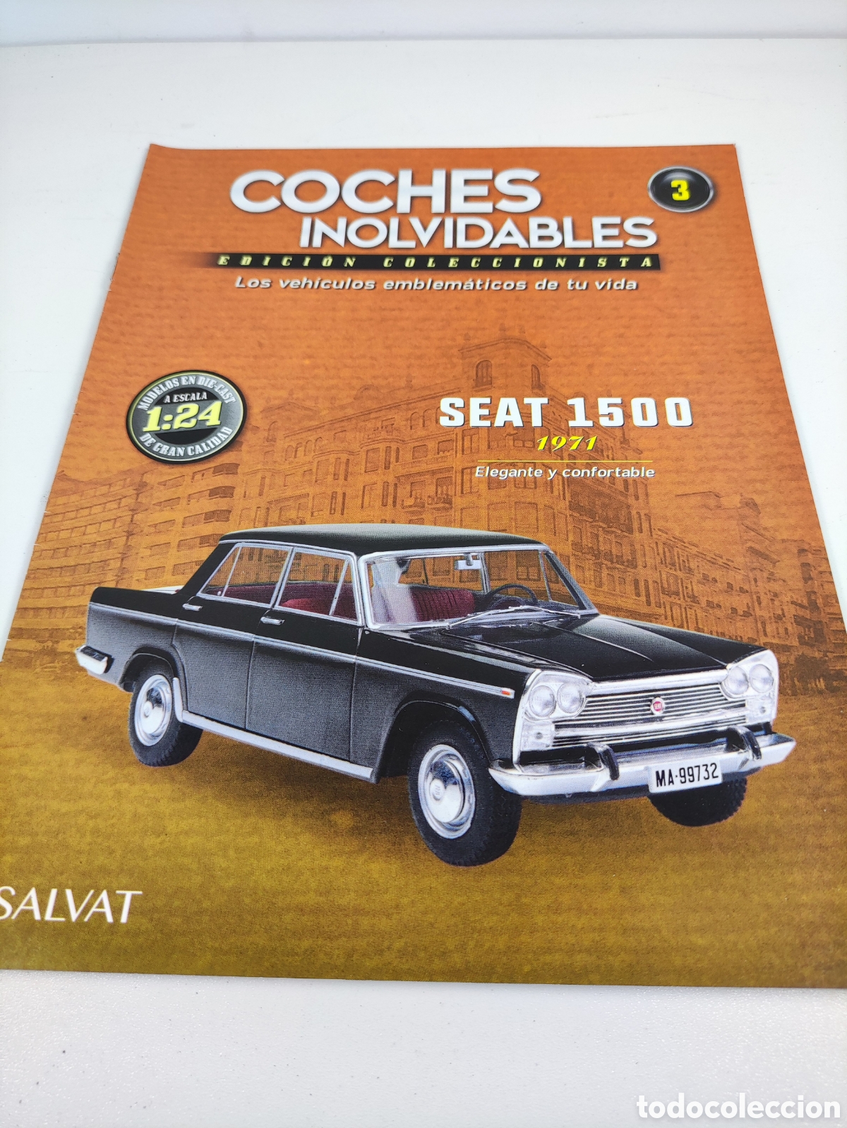 Coches y Motocicletas: Fasc&iacute;culo 3 Seat 1500 de 1971 coches inolvidables de Salvat