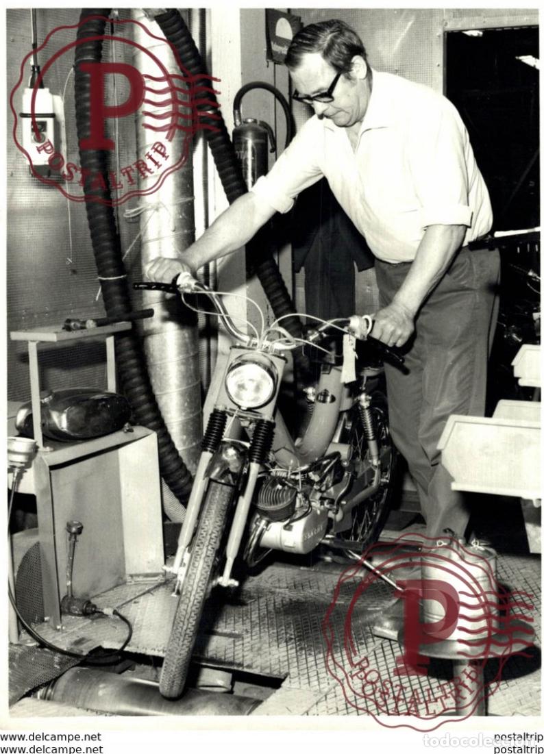 Carros e motociclos: SACHS 18*12 cm Moto MOTOCROSS MOTORCYCLE Douglas J Jackson archive of motorcycles