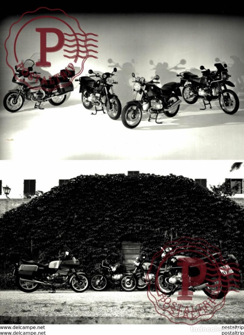 Coches y Motocicletas: BMW PRESSEFOTO VIER KLASSISCHE BOXER MODELLE 23*17 cm Moto MOTOCROSS MOTORCYCLE Douglas J Jackson ar