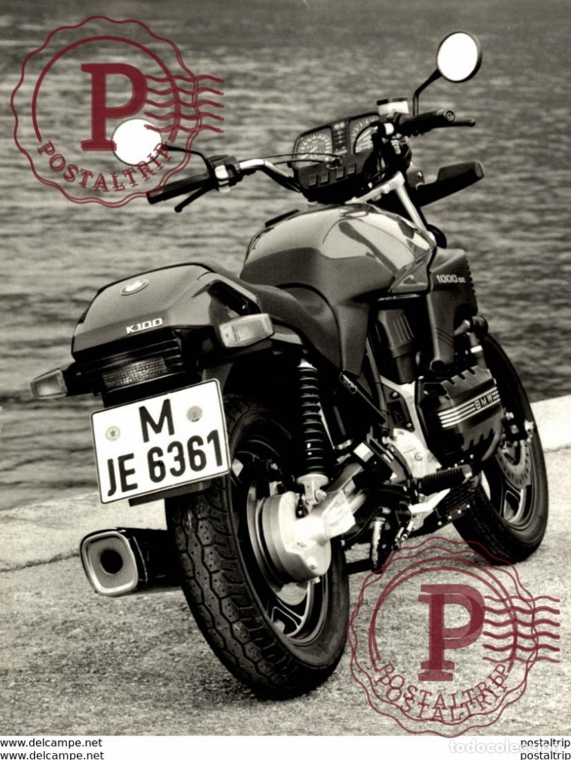 Coches y Motocicletas: BMW PRESSEFOTO BMW K 100 NEW LOOK 23*17 cm Moto MOTOCROSS MOTORCYCLE Douglas J Jackson archive of m