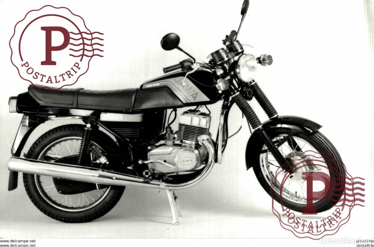 Coches y Motocicletas: JAWA 13*9cm Motards Moto MOTOCROSS MOTORCYCLE Doug Douglas J Jackson archive of motorcycles