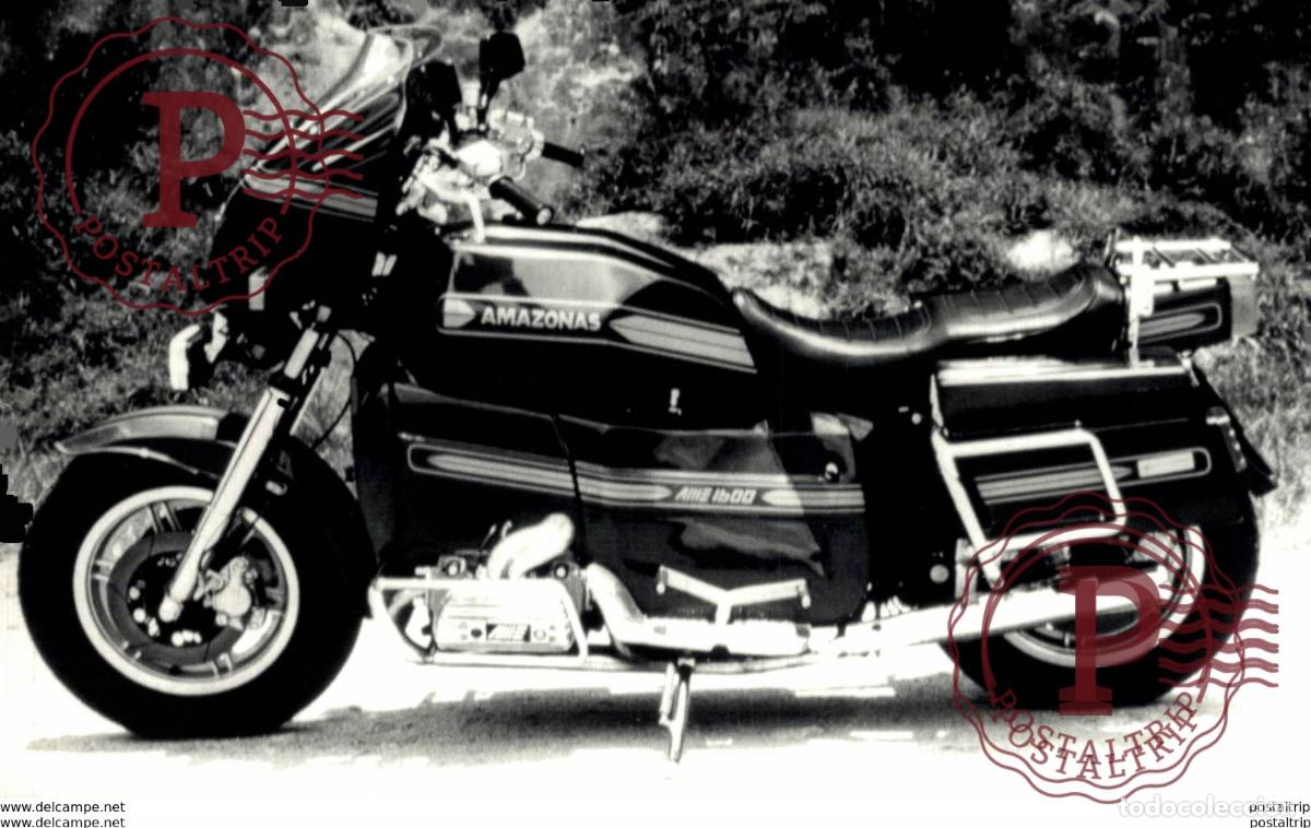 Carros e motociclos: AMAZONAS 13*8cm+- Motards Moto MOTOCROSS MOTORCYCLE Doug Douglas J Jackson archive of motorcycles