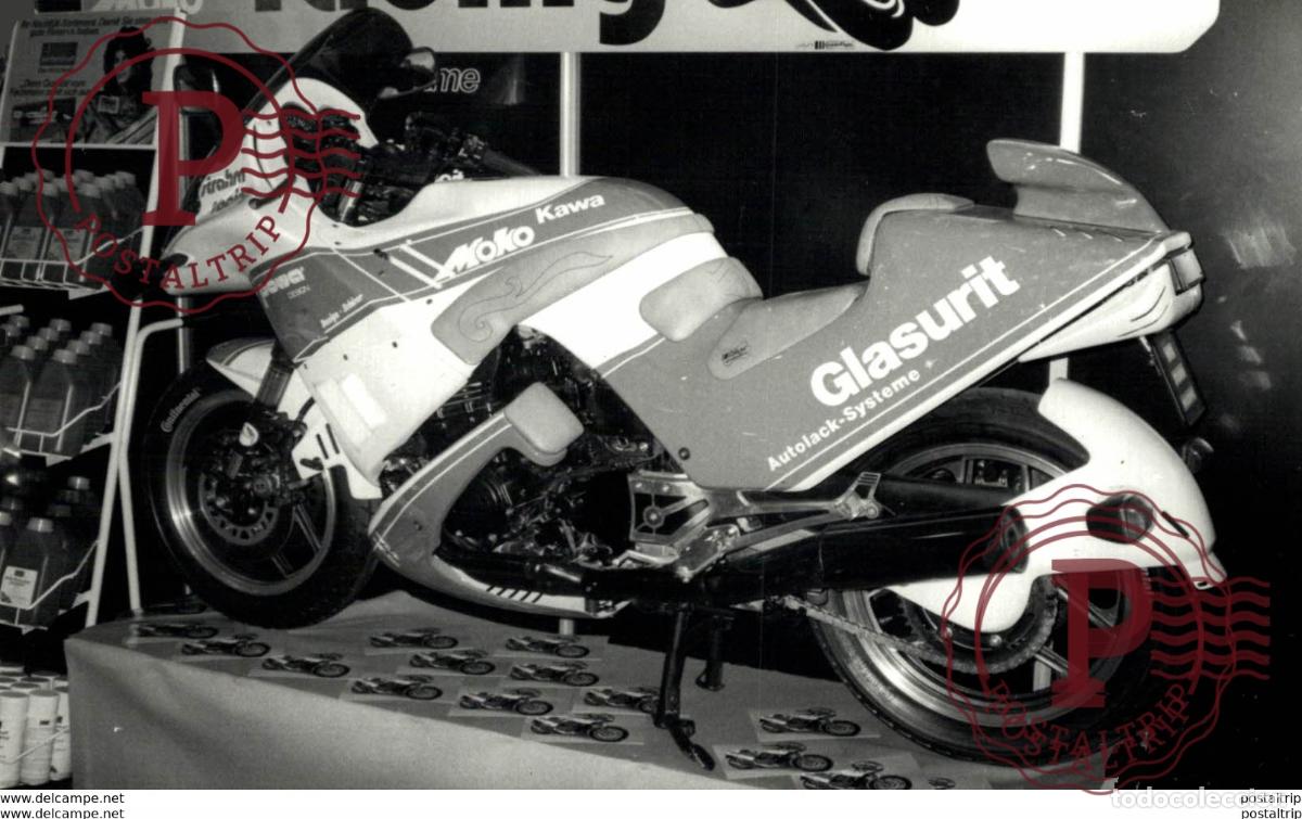 Carros e motociclos: GLASURIT 13*8cm+- Motards Moto MOTOCROSS MOTORCYCLE Doug Douglas J Jackson archive of motorcycles