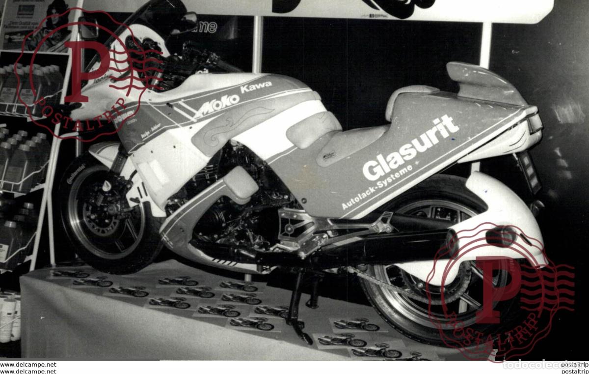 Carros e motociclos: MOKO KAWA 13*8cm+- Motards Moto MOTOCROSS MOTORCYCLE Doug Douglas J Jackson archive of motorcycles