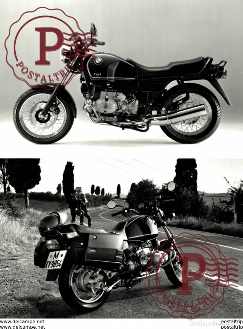 Autos und Motorr&auml;der: BMW R 100 R CLASSIC 21*17cm+- Moto MOTOCROSS MOTORCYCLE Douglas J Jackson archive of motorcycles