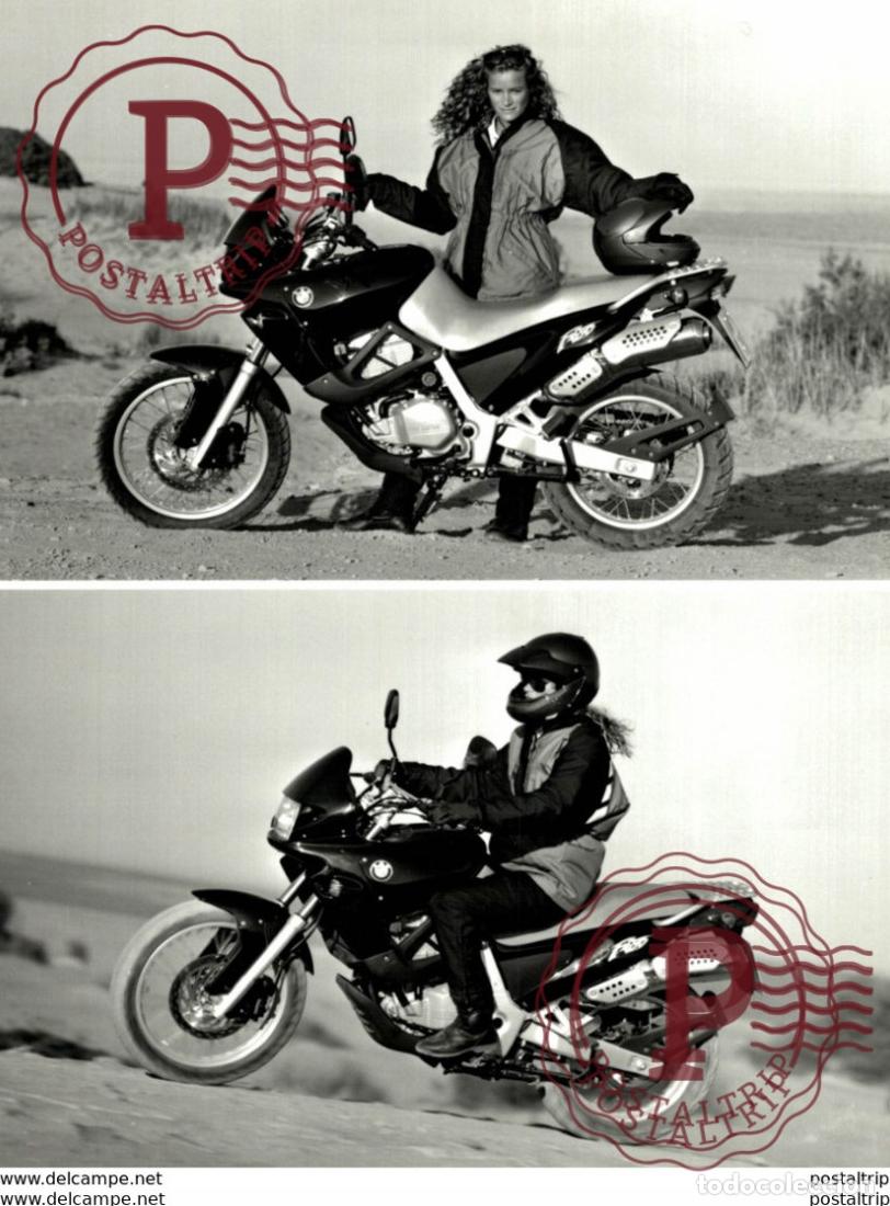 Carros e motociclos: BMW F 650 23*17cm+- Moto MOTOCROSS MOTORCYCLE Douglas J Jackson archive of motorcycles