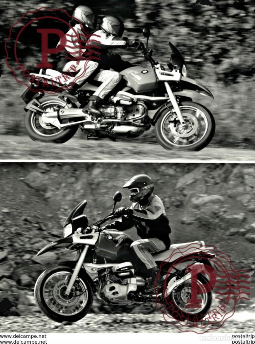 Carros e motociclos: BMW R 1100 GS 23*17cm+- Moto MOTOCROSS MOTORCYCLE Douglas J Jackson archive of motorcycles