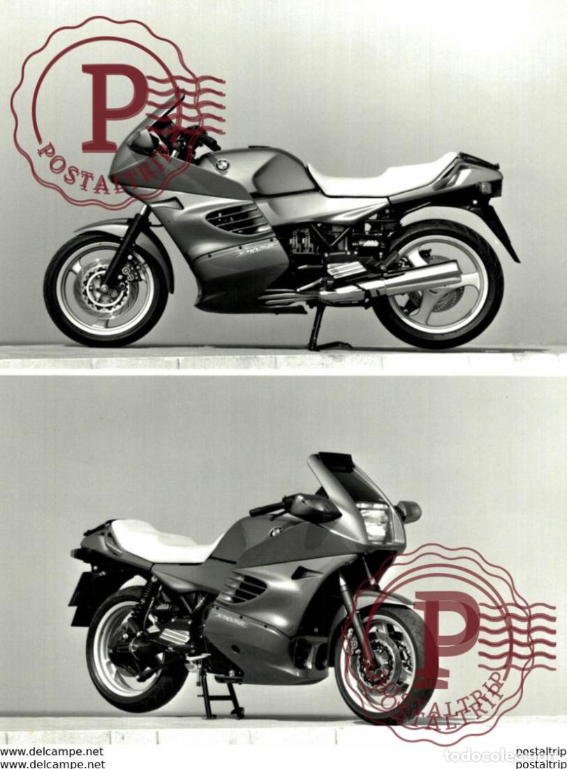 Carros e motociclos: BMW K 1100 RS 23*17cm+- Moto MOTOCROSS MOTORCYCLE Douglas J Jackson archive of motorcycles