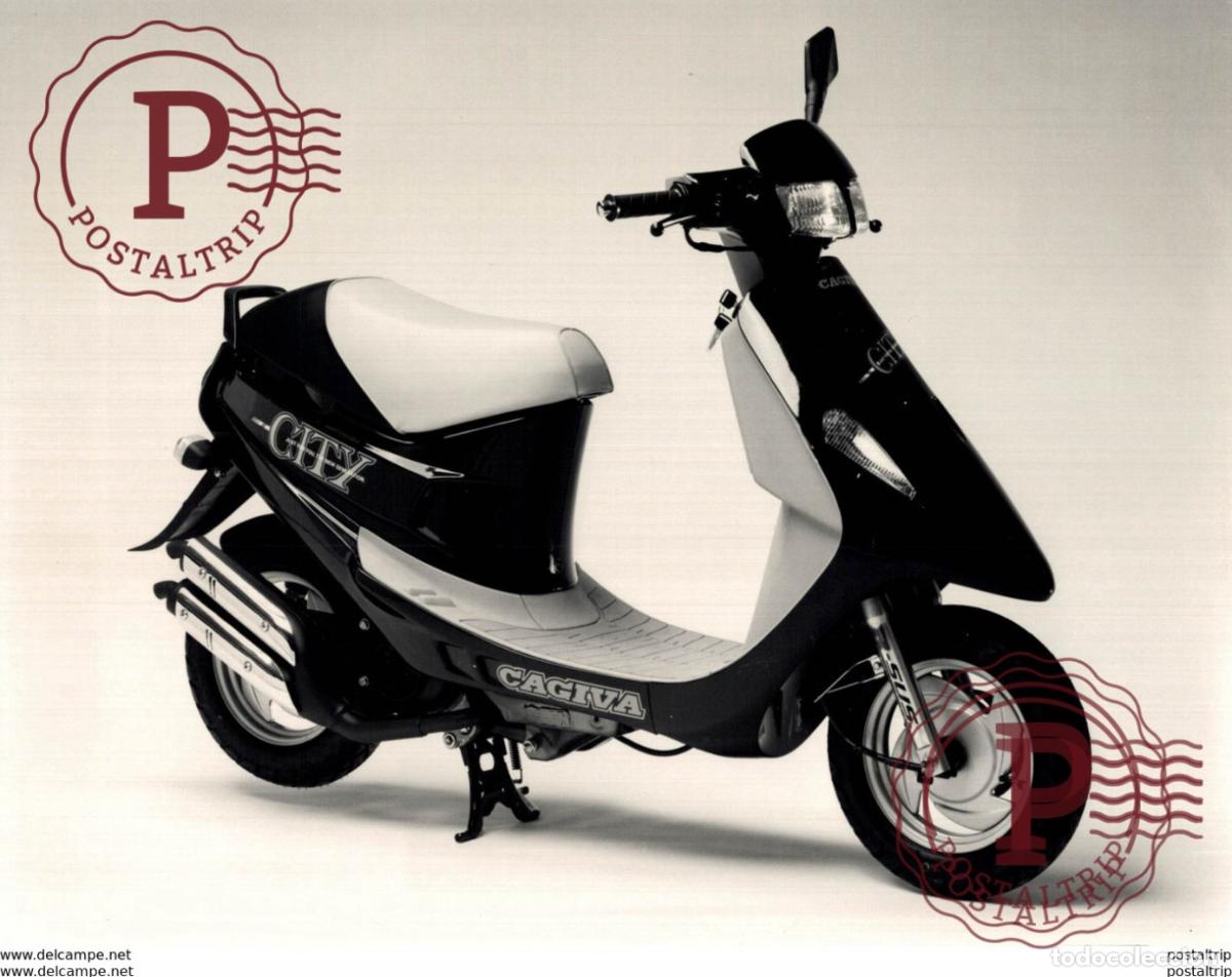 Carros e motociclos: CAGIVA 17*23cm+- Moto MOTOCROSS MOTORCYCLE Douglas J Jackson archive of motorcycles