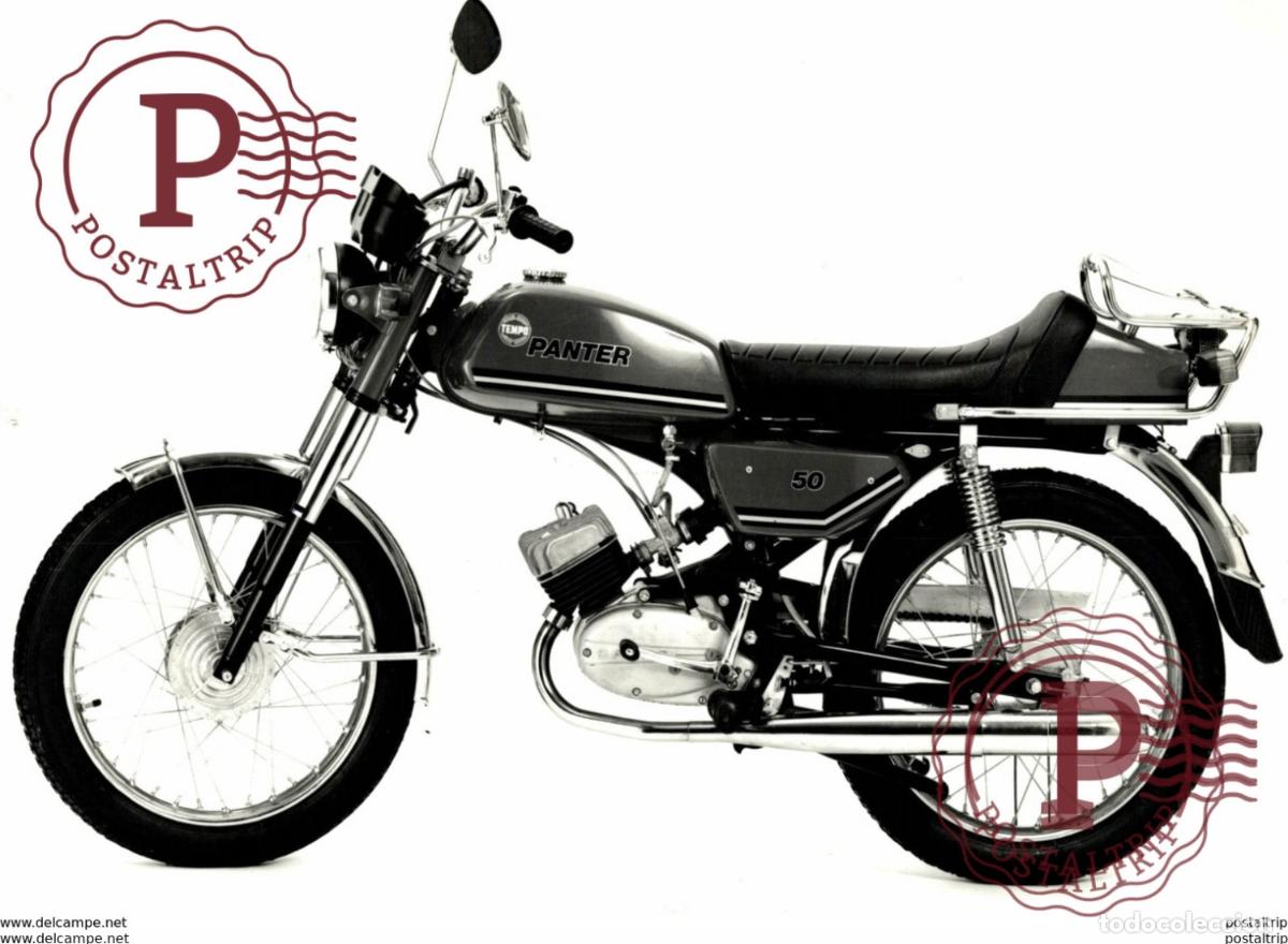 Voitures et Motocyclettes: PANTER 50 16*20cm+- Moto MOTOCROSS MOTORCYCLE Douglas J Jackson archive of motorcycles
