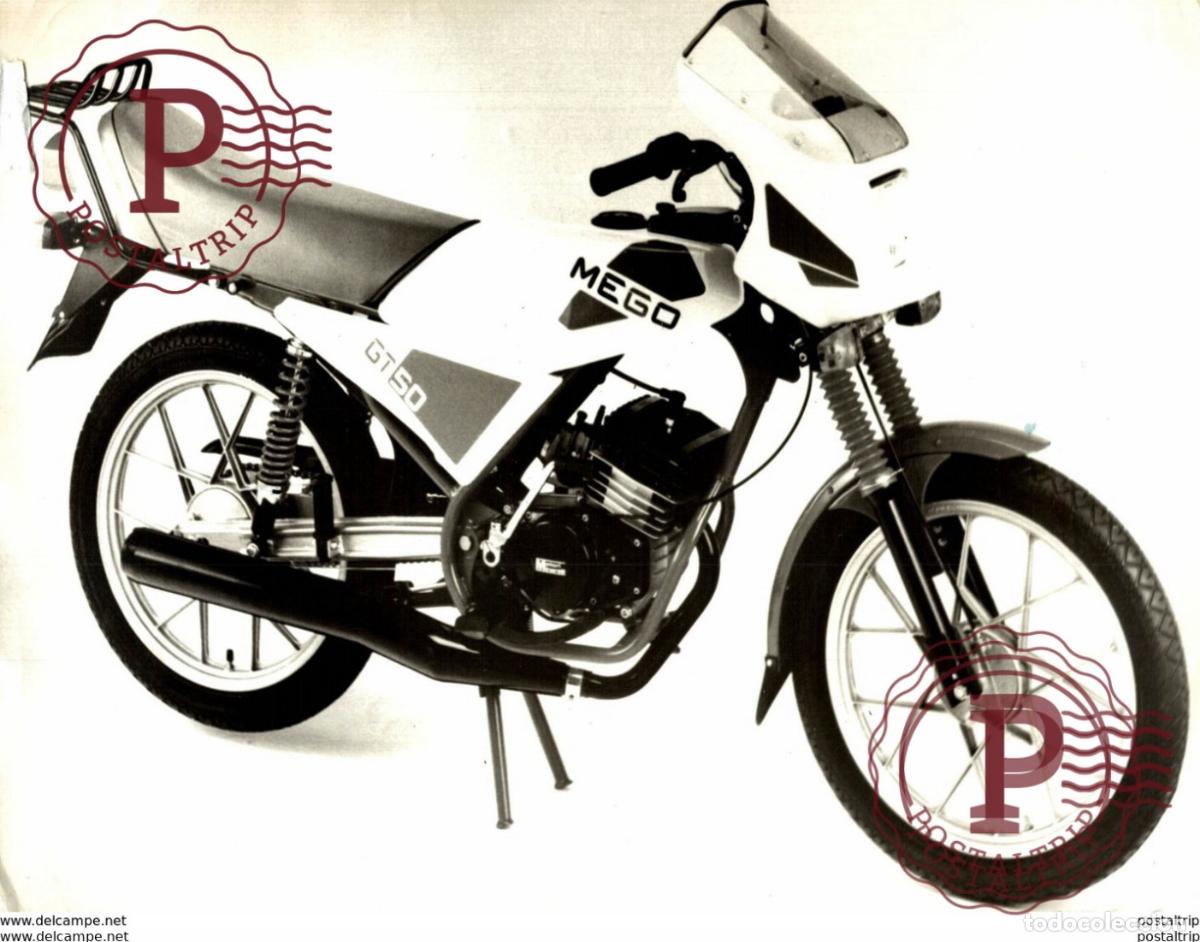 Voitures et Motocyclettes: MEGO GT50 16*21cm+- Moto MOTOCROSS MOTORCYCLE Douglas J Jackson archive of motorcycles