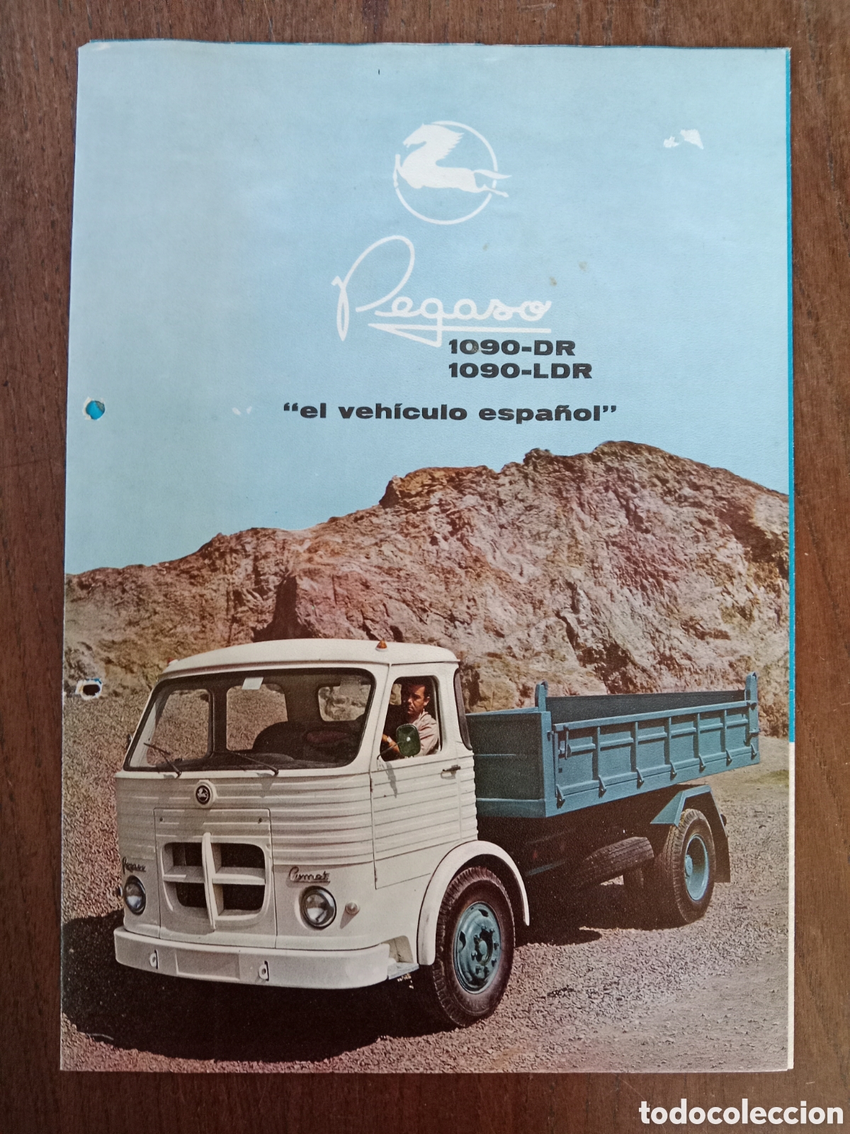 Coches y Motocicletas: Cat&aacute;logo cami&oacute;n Pegaso 1090 DR comet dr 1967
