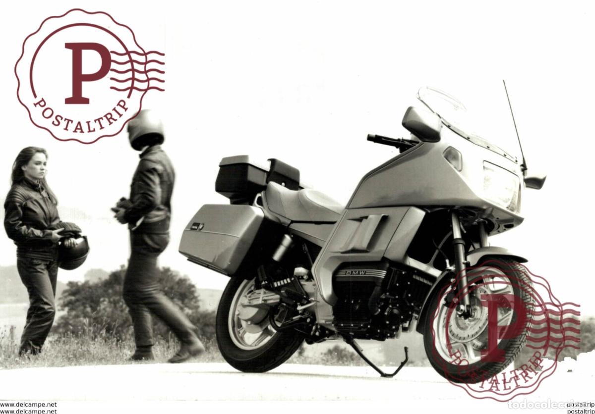 Coches y Motocicletas: BMW K 100 LT 12*18cm+- Moto MOTOCROSS MOTORCYCLE Douglas J Jackson archive of motorcycles