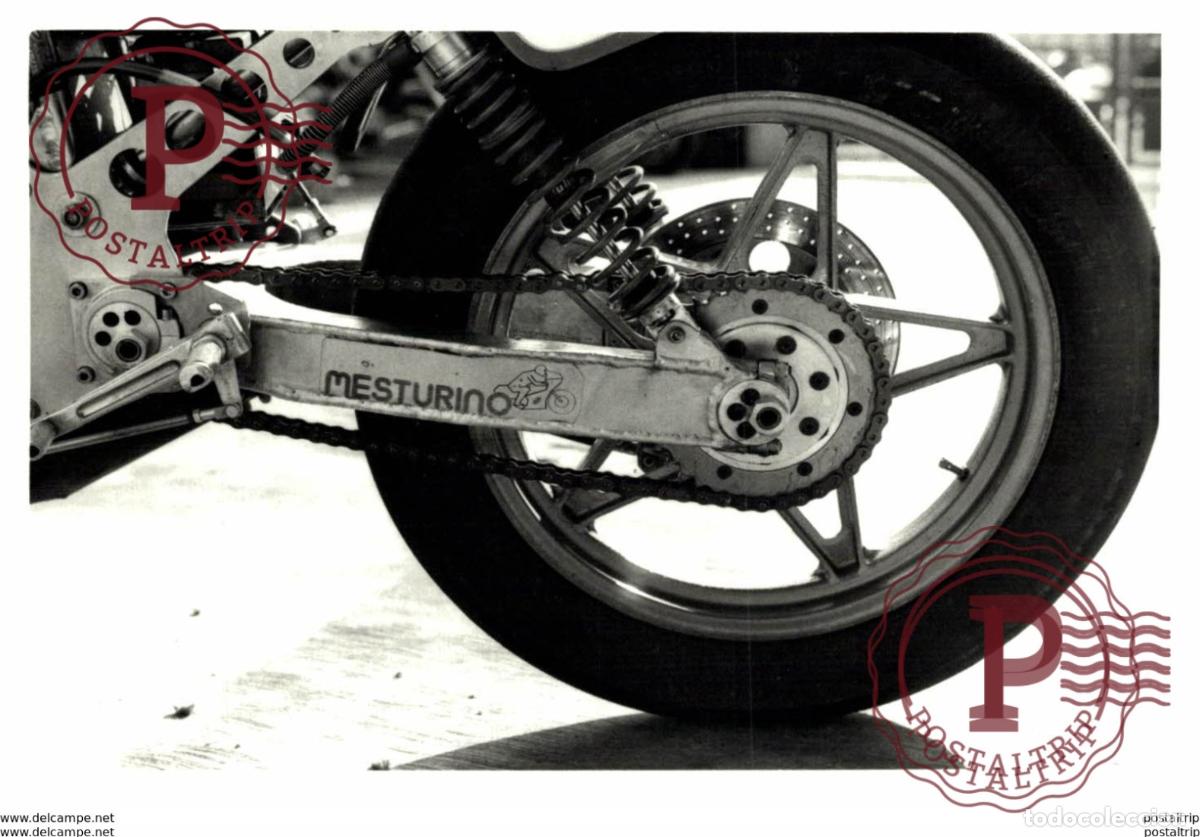 Coches y Motocicletas: MESTURINO 8*12cm+- Moto MOTOCROSS MOTORCYCLE Douglas J Jackson archive of motorcycles