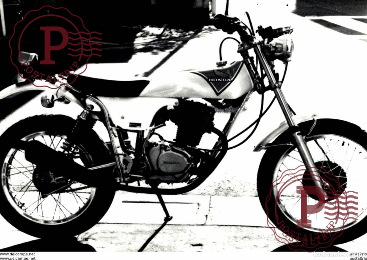 Coches y Motocicletas: HONDA 8*12cm+- Moto MOTOCROSS MOTORCYCLE Douglas J Jackson archive of motorcycles