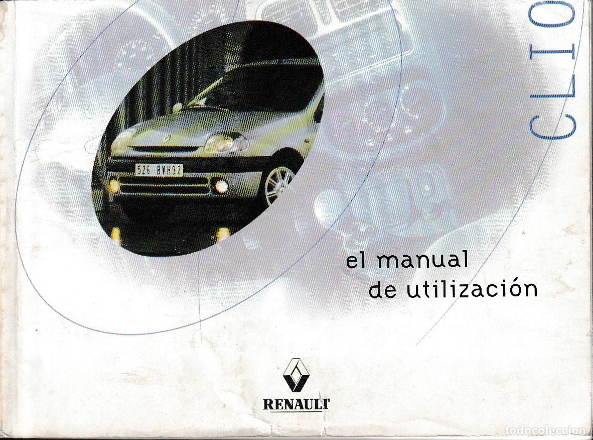 Coches y Motocicletas: MANUAL USUARIO RENAULT CLIO 06/2000.