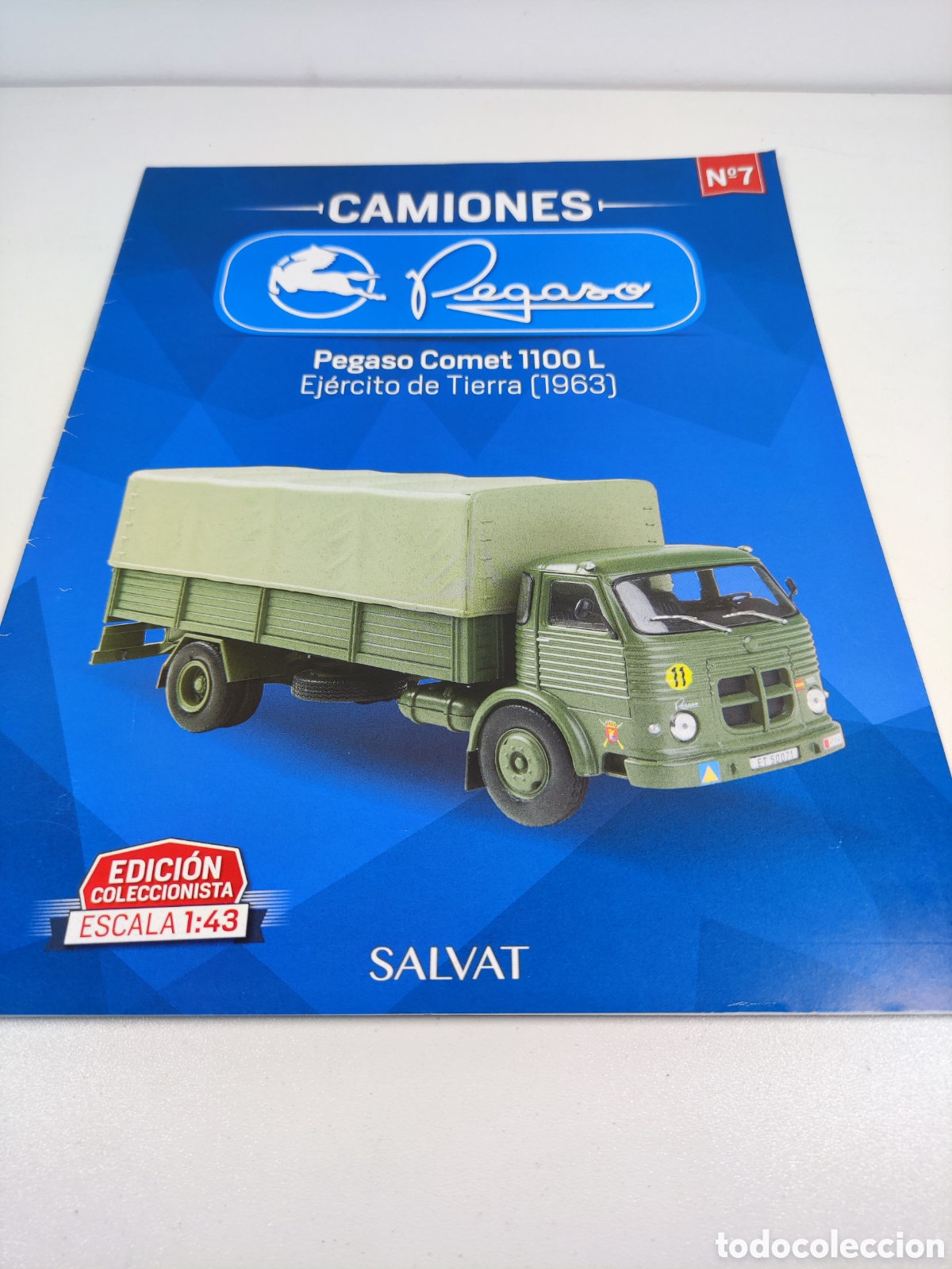 Coches y Motocicletas: Fasc&iacute;culo 7 Pegaso Comet 1100 L a&ntilde;o 1963 camiones Pegaso Salvat