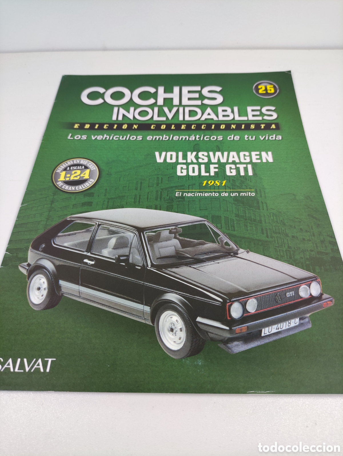 Coches y Motocicletas: Fasc&iacute;culo 25 Volkswagen Golf GTI a&ntilde;o 1981 coches inolvidables Salvat