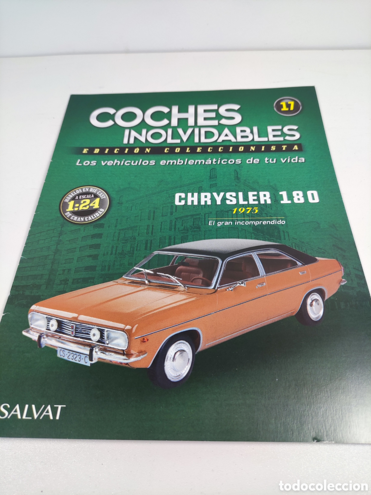 Coches y Motocicletas: Fasc&iacute;culo 17 Chrysler 180 a&ntilde;o 1975 coches inolvidables Salvat
