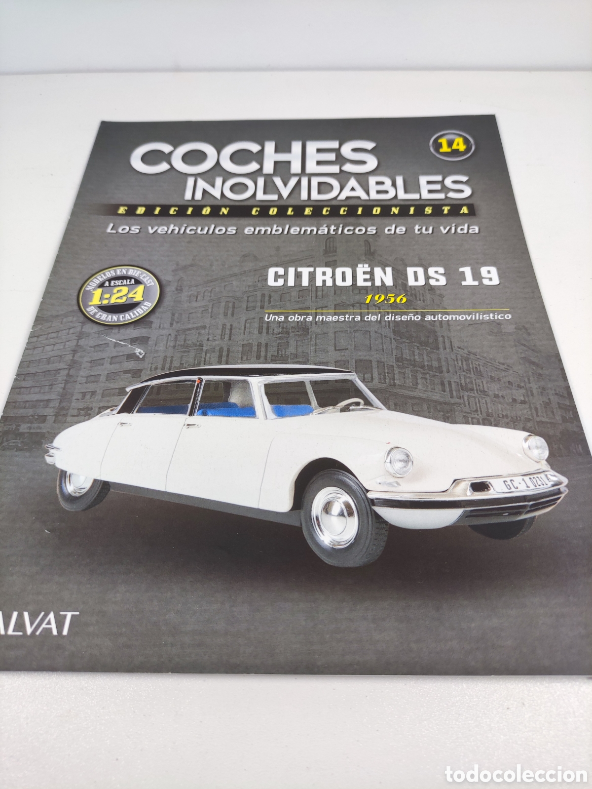 Coches y Motocicletas: Fasc&iacute;culo 14 Citro&euml;n DS 19 a&ntilde;o 1956 coches inolvidables Salvat