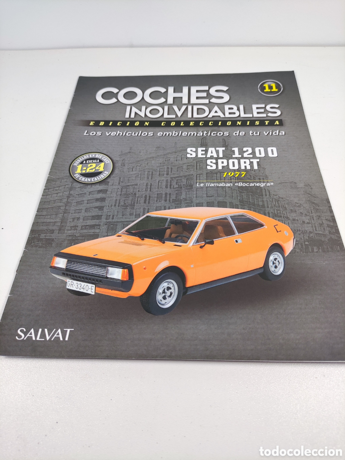 Coches y Motocicletas: Fasc&iacute;culo 11 Seat 1200 Sport Bocanegra a&ntilde;o 1977 coches inolvidables Salvat
