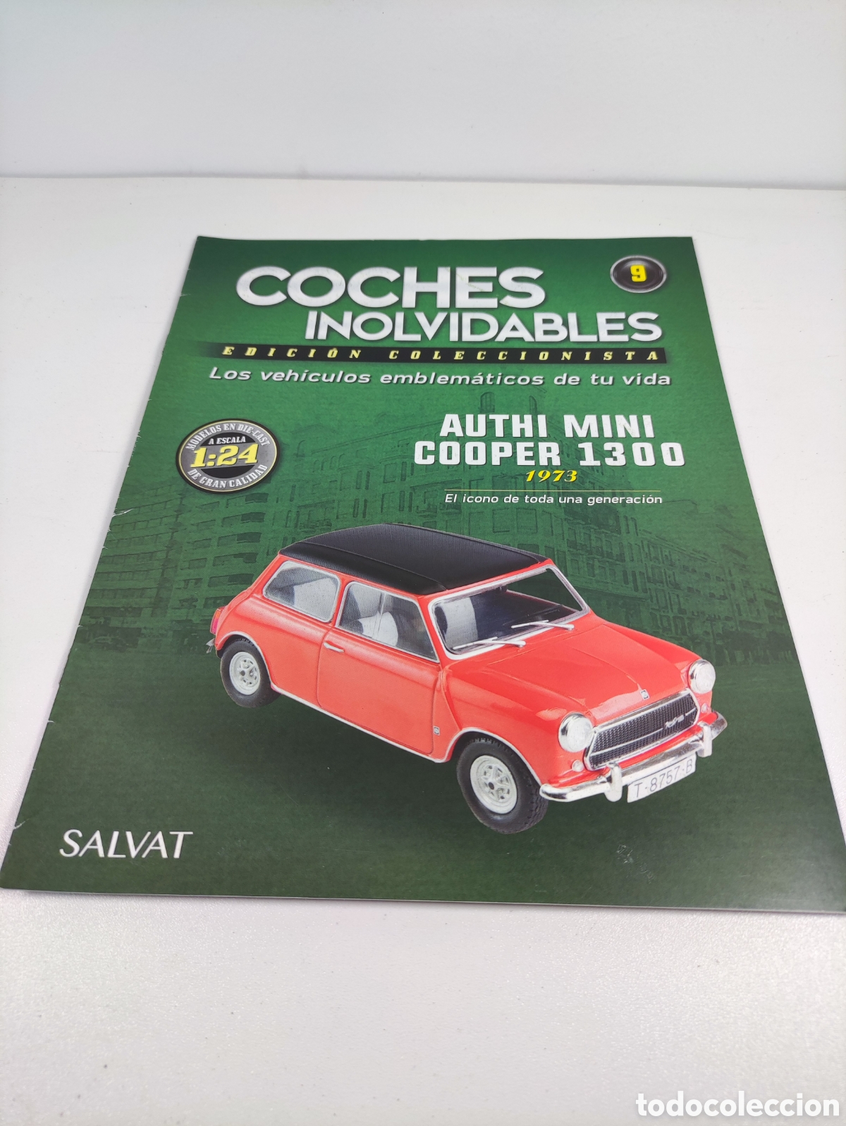 Coches y Motocicletas: Fasc&iacute;culo 9 Authi Mini Cooper 1300 a&ntilde;o 1973 coches inolvidables Salvat